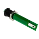 RS PRO Green Panel Mount Indicator 230V AC 3mA Prominent Bezel 40mm 209-406