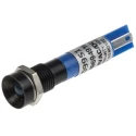 RS PRO Blue Panel Mount Indicator 24V DC 20mA Solder Tab Termination Recessed RS209-951 209-951