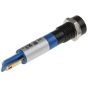 RS PRO Blue Panel Mount Indicator 24V DC 20mA Solder Tab Termination Recessed RS209-951 209-951