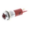 RS PRO Red Panel Mount Indicator, 12V AC, 20mA, Solder Tab Termination, Prominent Bezel 210-377