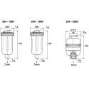 SMC Automatic 1/2 in Condensate Drain, G 1/2 Inlet Port, 0.05 to 1 MPa, 5°C to 60°C Operating Temperature EAD402-F04