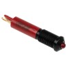 RS PRO Red Panel Mount Indicator 24V DC 20mA Solder Tab Termination Prominent Bezel 210-327