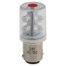RS PRO BA15d Red LED Lamp for Light Towers 6 High Intensity LEDs 360° Illumination 209-305