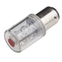 RS PRO LED Lamp Red BA15d High Intensity 6 LEDs 360° Illumination 24 V AC DC 209-311