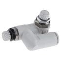 SMC AS Series Dual-Speed Controller with Tube Outlet Connection, Inlet Thread R, Max Pressure 1 Mpa ASD330F-01-06S