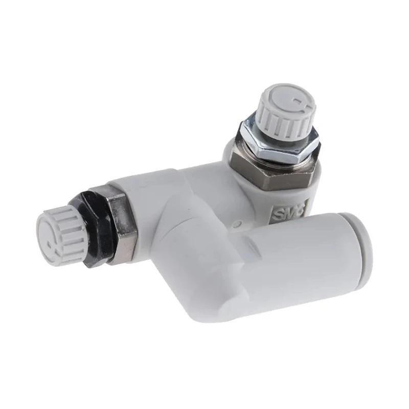 SMC AS Series Dual-Speed Controller with Tube Outlet Connection, Inlet Thread R, Max Pressure 1 Mpa ASD330F-01-06S
