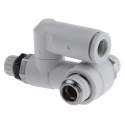 SMC AS Series Dual-Speed Controller with Tube Outlet Connection, Inlet Thread R, Max Pressure 1 Mpa ASD330F-01-06S
