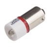 RS PRO Red Indicator Lamp Single Chip LED, 12 V AC/DC, BA9 Base, 10 mm Diameter 209-434