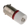 RS PRO Red Indicator Lamp Single Chip LED, 24 V AC/DC, BA9 Base, 10 mm Diameter 209-478