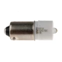RS PRO White Indicator Lamp Single Chip, 28 V AC/DC, BA9 Base, 10 mm Diameter 210-614