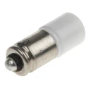 RS PRO White Indicator Lamp Single Chip, 48 V AC/DC, Midget Groove Base, 6.1 mm Diameter 210-046