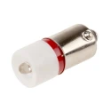 RS PRO Red Indicator Lamp Single Chip BA9 Base 10 mm Diameter 48 V AC/DC 210-636