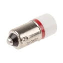 RS PRO Red Indicator Lamp Single Chip BA9 Base 10 mm Diameter 48 V AC/DC 210-636