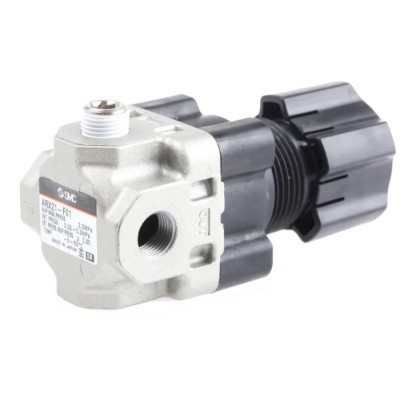 SMC Pneumatic Regulator RC G 1/8 Outlet Size, 0.05 MPa Minimum Operating Pressure, 60°C Max Operating Temp ARX20