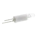 RS PRO White Indicator Lamp Single Chip Bi-Pin LED 24 V AC/DC 4.25 mm Diameter 17 mm Length 210-715