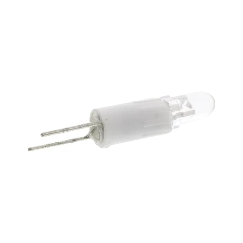 RS PRO White Indicator Lamp Single Chip Bi-Pin LED 24 V AC/DC 4.25 mm Diameter 17 mm Length 210-715