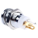 RS PRO Yellow, Green, Red Panel Mount Indicator 2V DC 20mA Solder Tab Termination Prominent Bezel 210-765