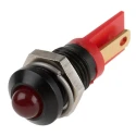 RS PRO Red Panel Mount Indicator, 2V DC, 20mA, Solder Tab Termination, Prominent Bezel 210-771