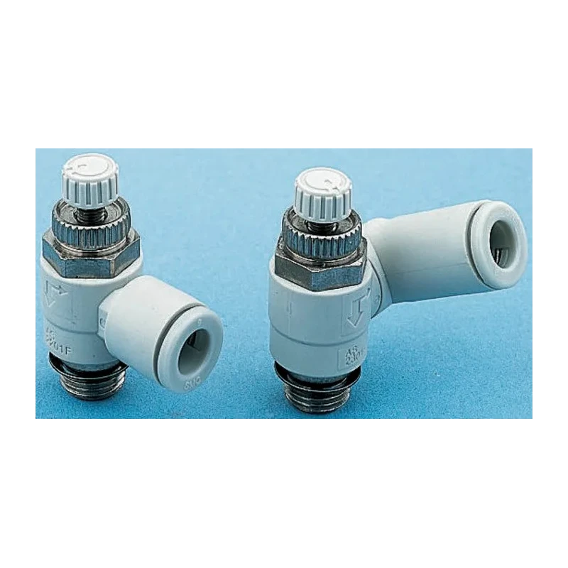 SMC AS-FM Series Polyester Body Pneumatic Flow Speed Controller R AS2201FM-01-08S