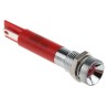 RS PRO Red Panel Mount Indicator, 24V dc, 20mA, Solder Tab Termination, Recessed Bezel, Model 210-951