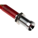 RS PRO Red Panel Mount Indicator 12V dc 20mA Solder Tab Termination Recessed Bezel 211-156