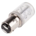 RS PRO LED Lamp Green BA15d 6 High Intensity LEDs 360° Illumination RoHS Compliant 211-184