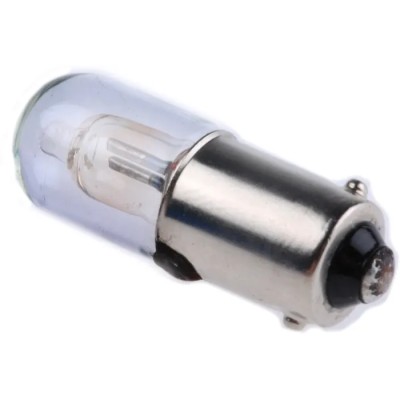 RS PRO Red Indicator Lamp, 220V DC, 250V DC, BA9 Base, 10 mm Diameter 211-178