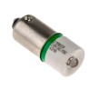 RS PRO Green Indicator Lamp Single Chip, 28 V AC/DC, BA9 Base, 10 mm Diameter 210-620