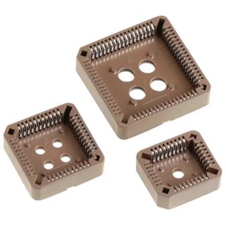 3M 1.27 mm Pitch 44 Way Through Hole SOIC PLCC Female IC Socket 8444-11B1-RK-TP