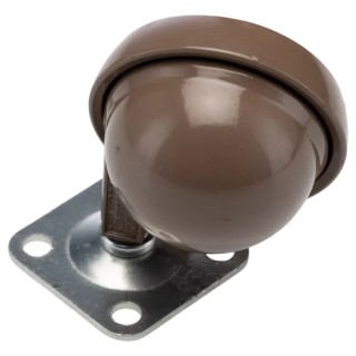 RS PRO Swivel Castor Wheel, Metal Wheel Material, 50 mm Diameter, 50 kg Load Capacity, Ball Bearing Hub, Swivel 211-446