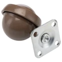 RS PRO Swivel Castor Wheel, Metal Wheel Material, 50 mm Diameter, 50 kg Load Capacity, Ball Bearing Hub, Swivel 211-446