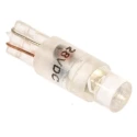 RS PRO White Indicator Lamp Single Chip 28V dc, Wedge Base, 5.75 mm Diameter 210-800