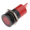 RS PRO Red Panel Mount Indicator, 12V, 20mA, Flush Bezel, Solder Tab Termination 211-471