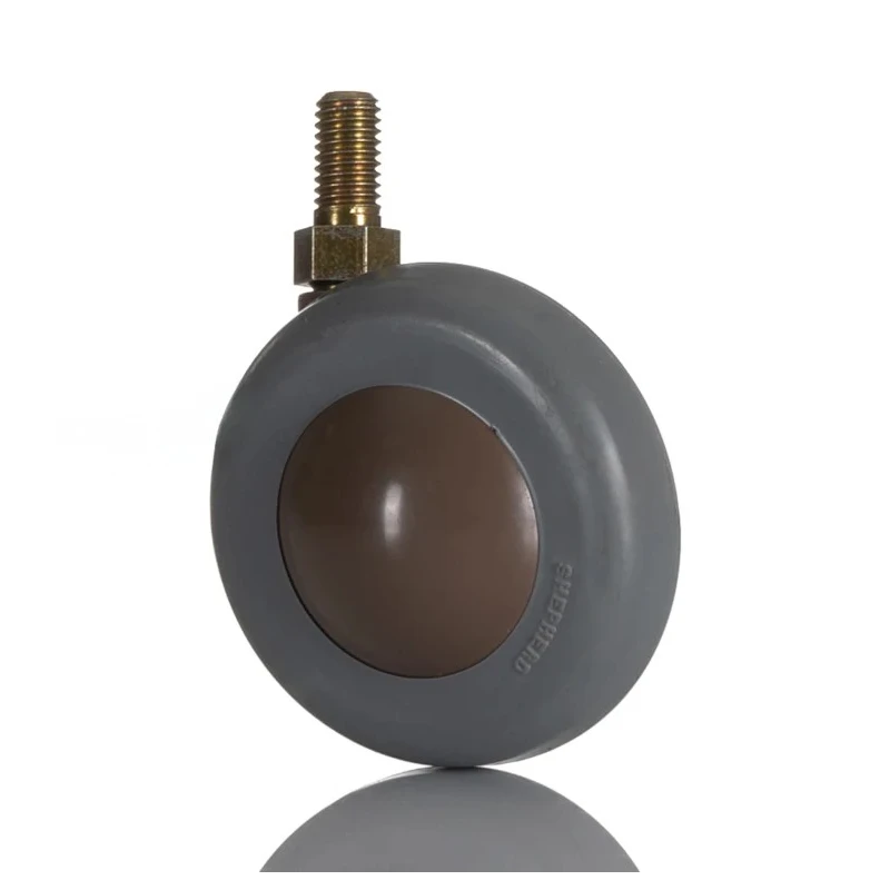 RS PRO Swivel Castor Wheel, 50 mm Diameter, 50 kg Load Capacity, Polyurethane Wheel, Ball Bearing Hub, M8 Thread 211-474
