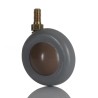 RS PRO Swivel Castor Wheel, 50 mm Diameter, 50 kg Load Capacity, Polyurethane Wheel, Ball Bearing Hub, M8 Thread 211-474