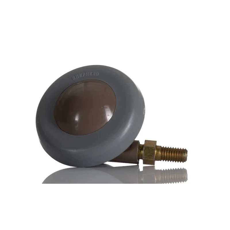 RS PRO Swivel Castor Wheel, 50 mm Diameter, 50 kg Load Capacity, Polyurethane Wheel, Ball Bearing Hub, M8 Thread 211-474
