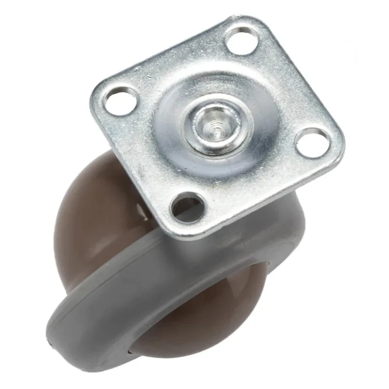 RS PRO Swivel Castor Wheel, 50 kg Load Capacity, 56 mm Diameter Polyurethane Wheel, Ball Bearing Hub, Metal Hub, 68 211-480