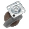 RS PRO Swivel Castor Wheel, 50 kg Load Capacity, 56 mm Diameter Polyurethane Wheel, Ball Bearing Hub, Metal Hub, 68 211-480