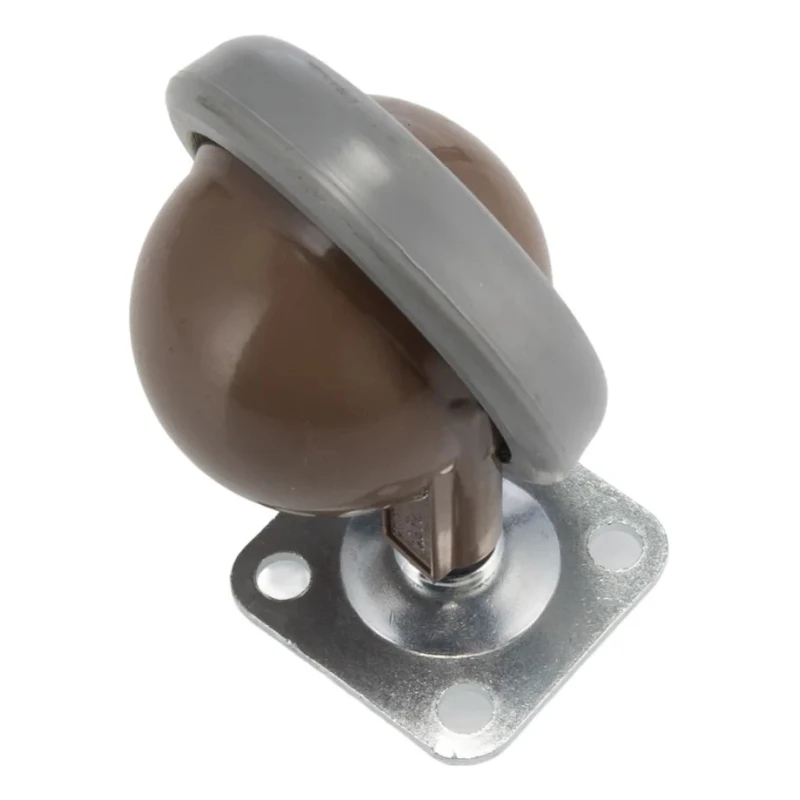 RS PRO Swivel Castor Wheel, 50 kg Load Capacity, 56 mm Diameter Polyurethane Wheel, Ball Bearing Hub, Metal Hub, 68 211-480
