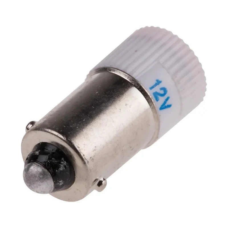 RS PRO Red Indicator Lamp Multichip 12V DC BA9 Base 10mm Diameter 210-888