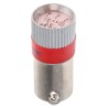 RS PRO Red Indicator Lamp Multichip 24V dc BA9 Base 10 mm Diameter 210-901