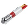 RS PRO Red Panel Mount Indicator, 24 V AC/DC, 20mA, Solder Tab Termination, IP67, Prominent Bezel 211-516