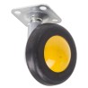 RS PRO Swivel Castor Wheel 50 mm Diameter Rubber Wheel 50 kg Load Capacity 68 mm Overall Height 211-525