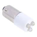 RS PRO White Panel Mount Indicator, 24 V AC, 24V DC, 25 mm Length 211-695
