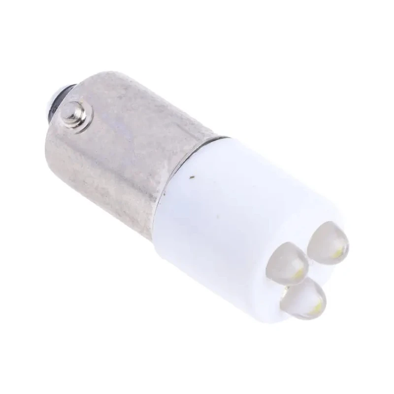 RS PRO White Panel Mount Indicator, 24 V AC, 24V DC, 25 mm Length 211-695