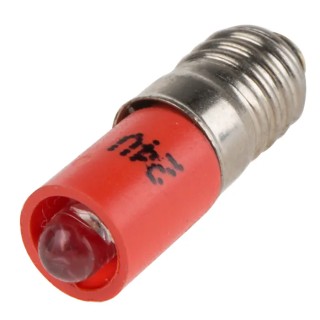 RS PRO Red Indicator Lamp Multichip 24V DC, 6 mm Diameter, E5 Base 211-027