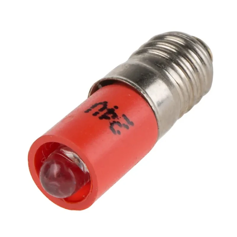 RS PRO Red Indicator Lamp Multichip 24V DC, 6 mm Diameter, E5 Base 211-027