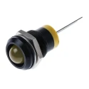 RS PRO Yellow Panel Mount Indicator 2V DC 20mA Prominent Bezel 12mm Mount Hole 211-853