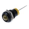 RS PRO Yellow Panel Mount Indicator 2V DC 20mA Prominent Bezel 12mm Mount Hole 211-853