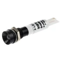RS PRO White Panel Mount Indicator 24V DC 17mA Solder Tab Termination IP67 Recessed 212-187